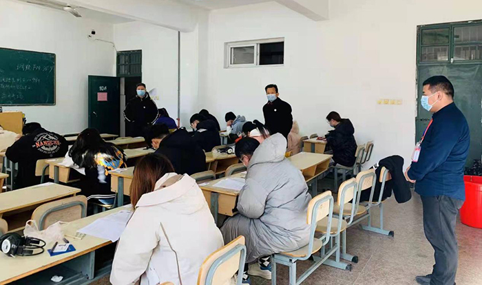 学院2021年下半年全国大学英语四六级、高等学校英语应用能力（B级）考试圆满结束